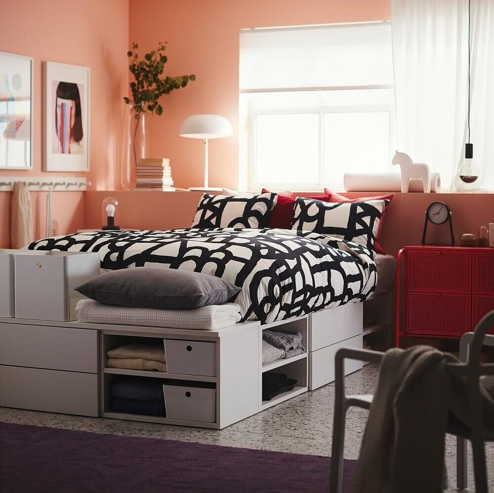Những ý tưởng thiết kế biến căn phòng ngủ trở nên hoàn hảo bất chấp diện tích nhỏ hẹp - Ảnh 2.