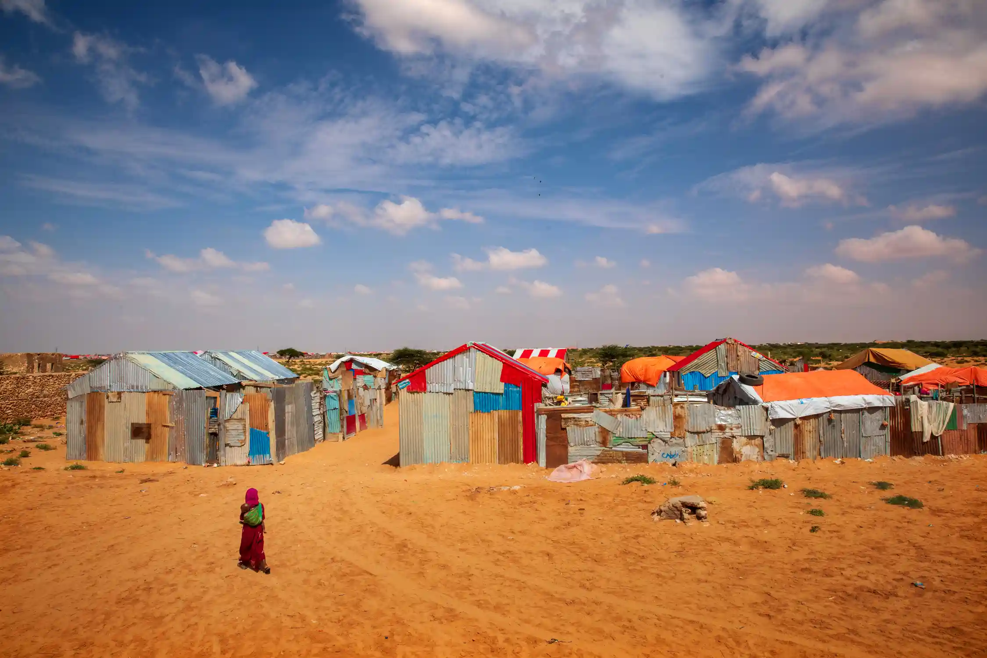 Somalia: Cuộc sống đói khổ và đầy rủi ro của người dân bên trong các trại di tản - Ảnh 4.