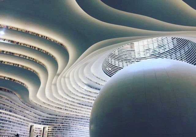 Siêu thư viện đẹp nhất Trung Quốc chứa &quot;sách giả&quot;? - Ảnh 3.