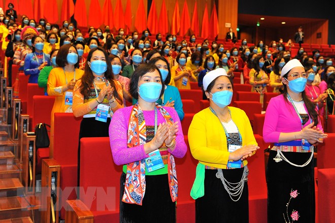 Phụ nữ các dân tộc hân hoan trong ngày hội lớn của phụ nữ cả nước - Ảnh 5.