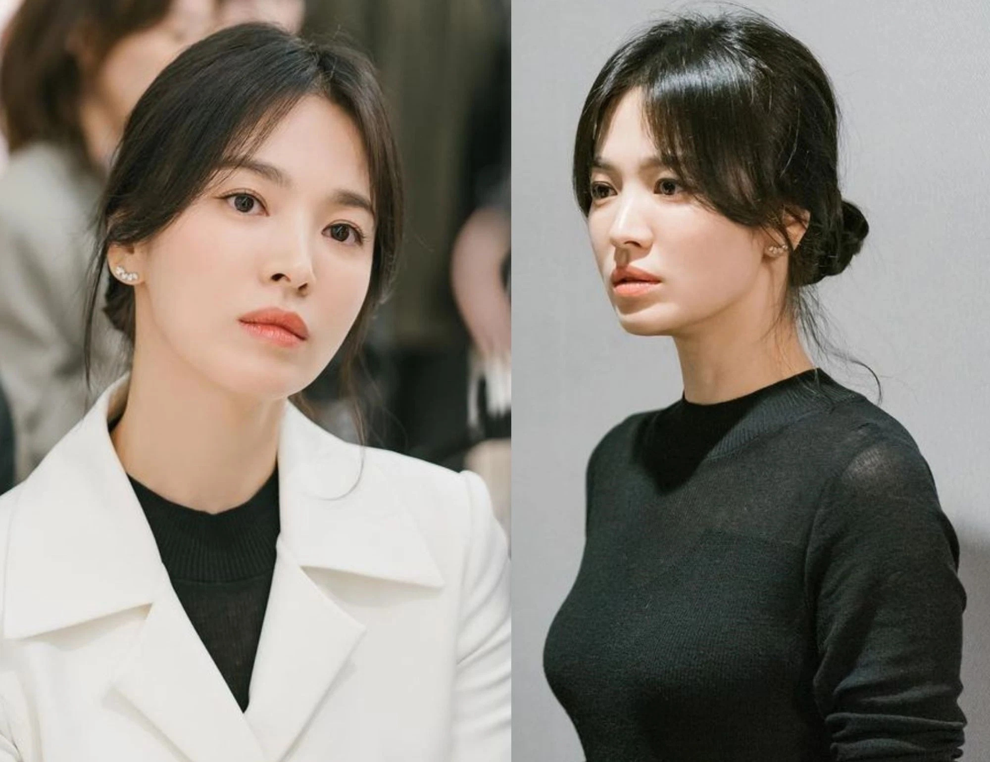 4 kiểu tóc mái của Song Hye Kyo: Siêu trẻ xinh, không sợ lệch pha với tuổi 30  - Ảnh 2.