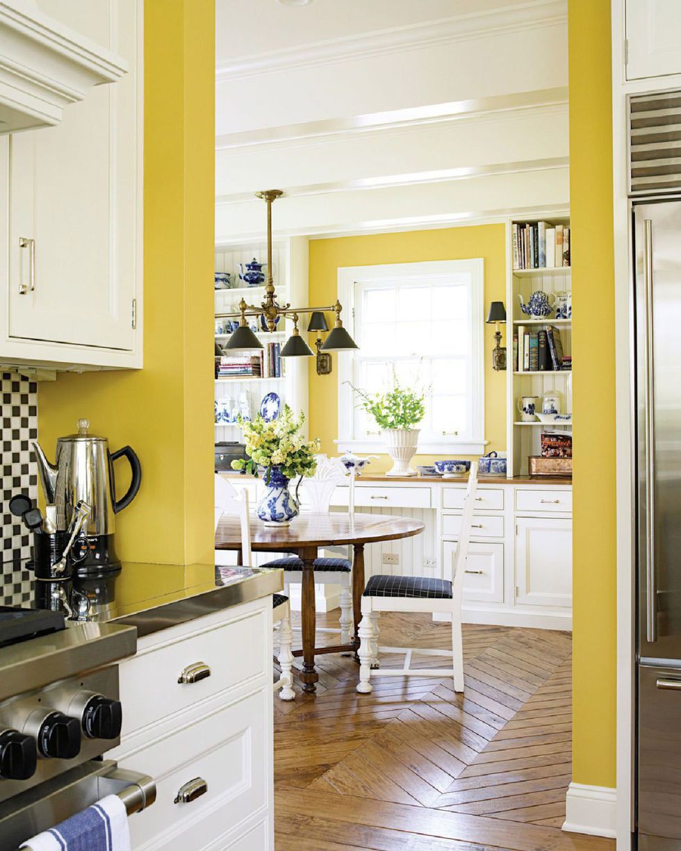 10 nhà bếp màu vàng này sẽ khiến bạn vui vẻ ngay lập tức khi nhìn thấy - Ảnh 7.