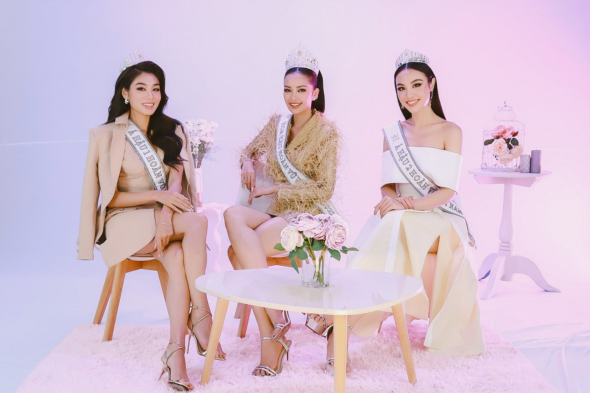 Top 3 Hoa hậu Hoàn vũ Việt Nam 2022: Không bất ngờ về tính xấu của nhau, lần đầu kể chuyện về người yêu cũ - Ảnh 4.