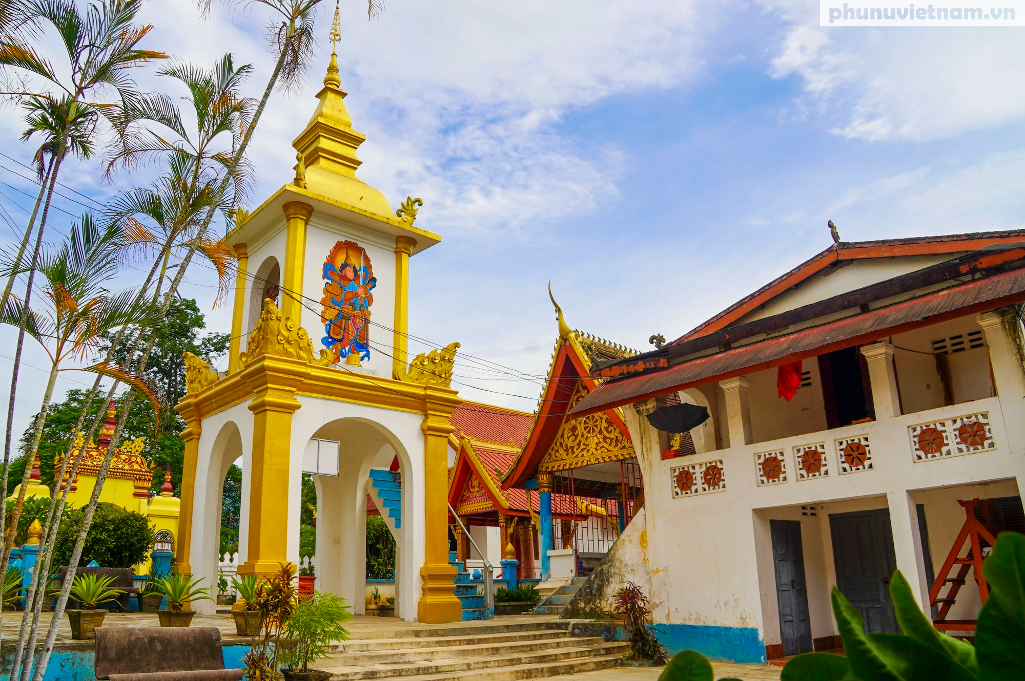 Độc đáo ngôi chùa Việt duy nhất tại Luông Pha Băng - Ảnh 5.