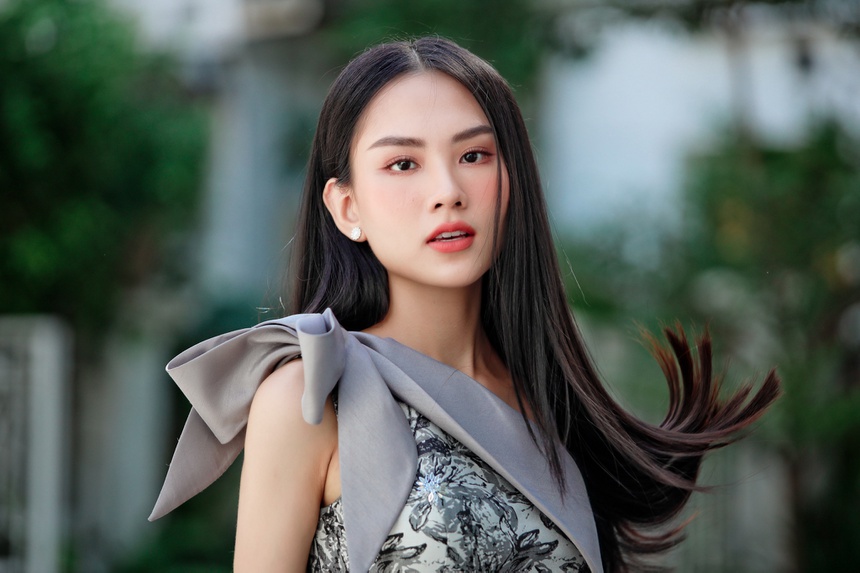 Nhan sắc tân Hoa hậu Huỳnh Nguyễn Mai Phương được nhận xét là có nét giống với Hoa hậu Hoàn Vũ Việt Nam đầu tiên - Nguyễn Thuỳ Lâm - Ảnh 3.