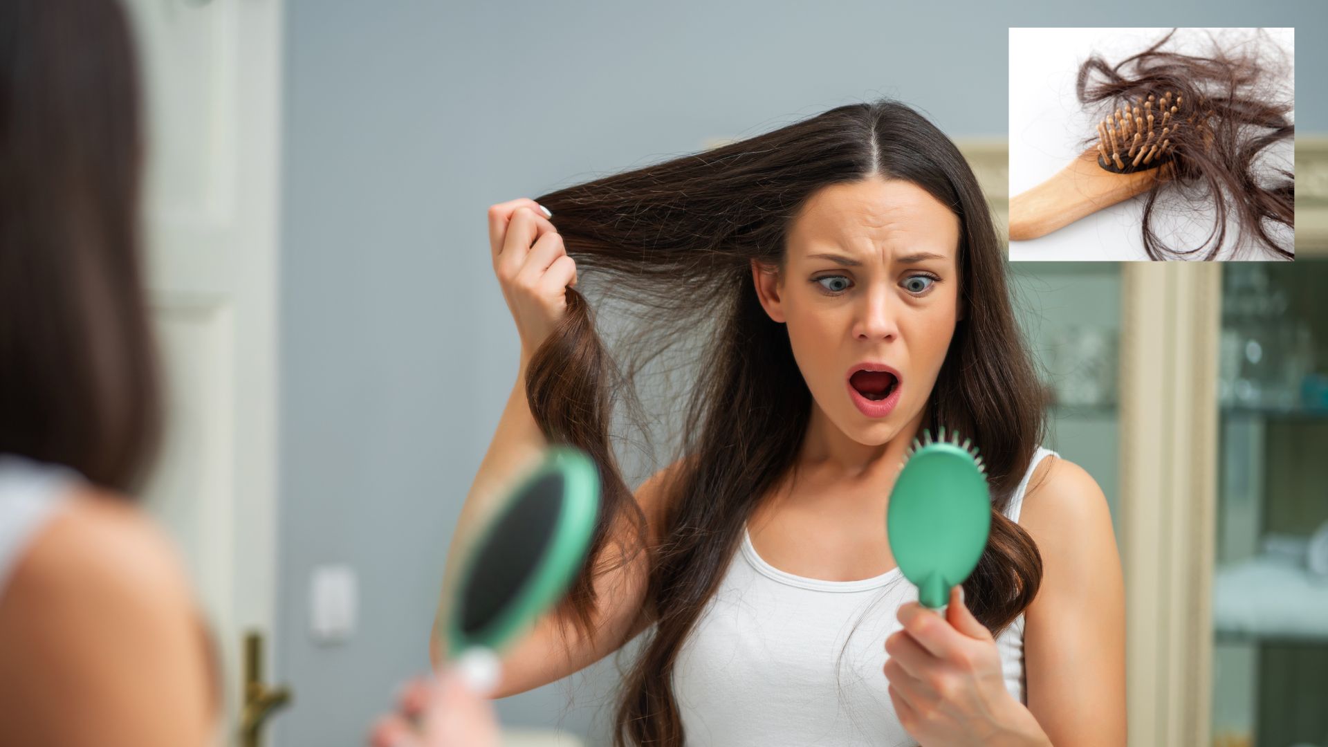 Rụng tóc nhiều ở nữ tuổi 17 có sao không? Cách khắc phục - Ảnh 2.
