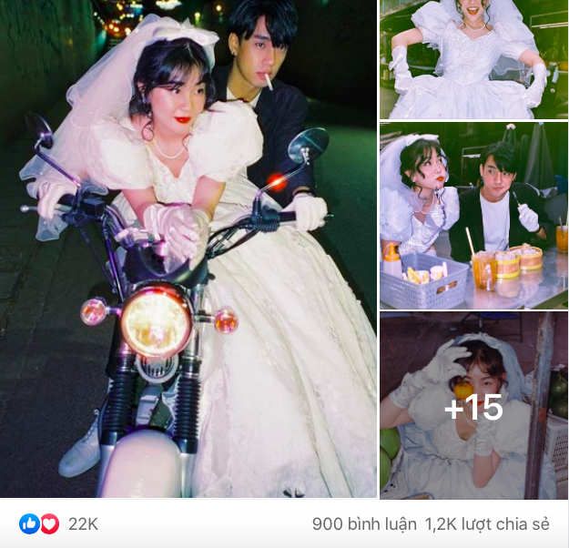 Nhiếp ảnh gia Việt và bộ ảnh cưới phong cách hoài cổ lấy cảm hứng từ bố mẹ đẹp mê mẩn: Lời giải thích tinh tế khi bị chê chú rể &quot;lạc quẻ&quot; - Ảnh 1.