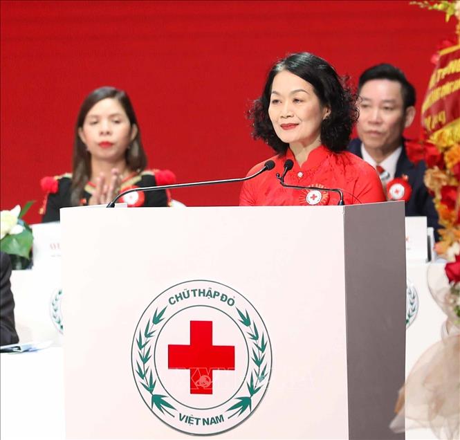 Chủ tịch nước dự Đại hội toàn quốc Hội Chữ thập đỏ Việt Nam lần thứ XI - Ảnh 2.