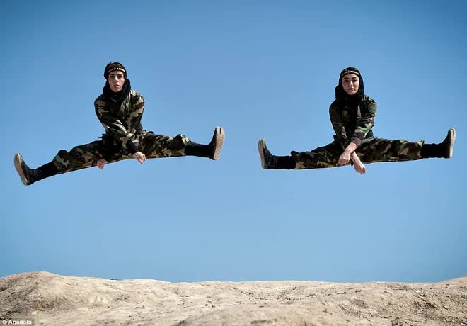 Phụ nữ Iran khiến phương Tây ấn tượng mạnh khi trở thành các nữ Ninja - Ảnh 10.