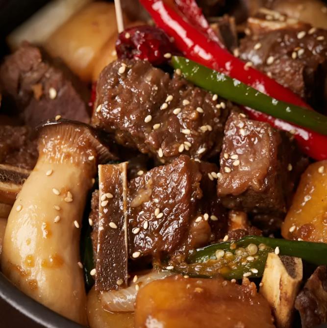 Học người Hàn cách nấu món bò hầm mềm ngọt, ăn với cơm thì quá xuất sắc! - Ảnh 7.