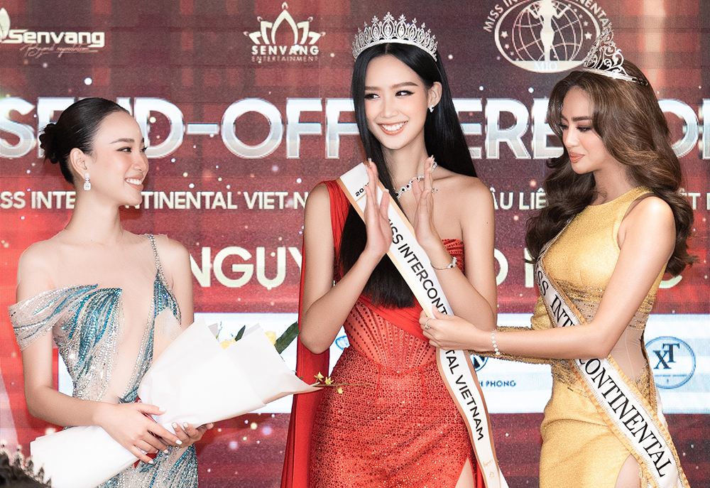 Đương kim “Hoa hậu liên lục địa” tới Việt Nam, đọ sắc cùng loạt mỹ nhân - Ảnh 1.