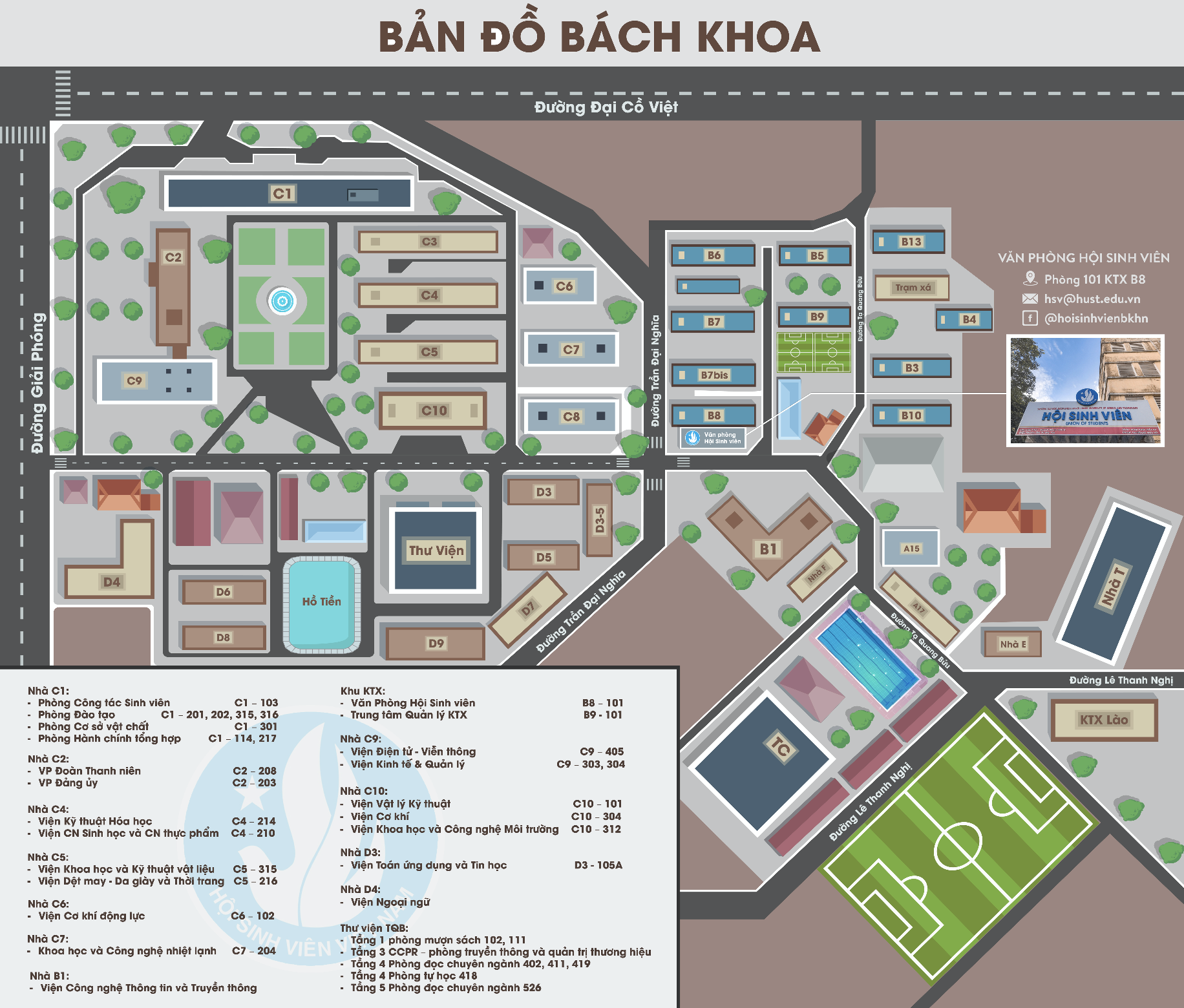 Đại học Bách Khoa Hà Nội - trường đại học lớn nhất tại Hà Nội, với hơn 30.000 sinh viên đến từ khắp nơi trên thế giới. Năm 2024, bạn sẽ thấy các cơ sở vật chất mới được xây dựng và nhiều chương trình giảng dạy tốt hơn. Hãy xem hình ảnh độc đáo về trường đại học này!