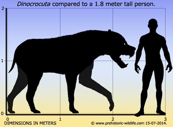 Dinocrocuta: Loài linh cẩu được mệnh danh là quái thú săn tê giác - Ảnh 1.