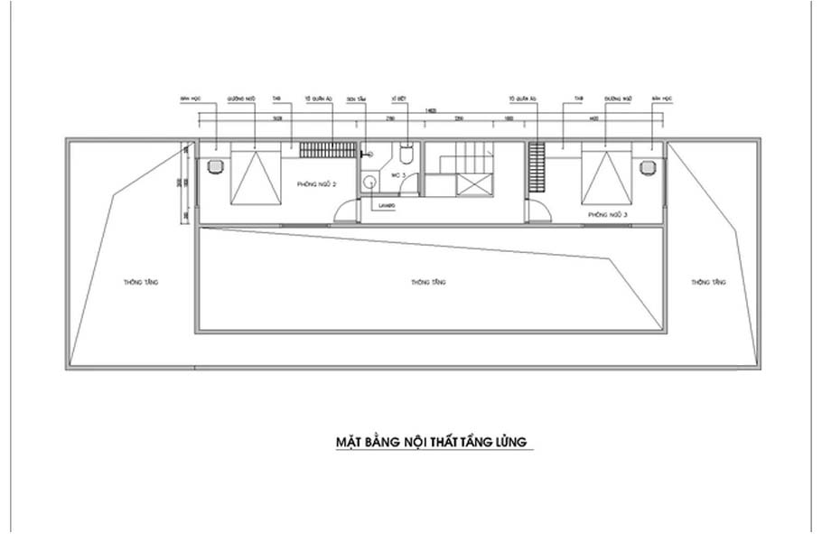 Thiết kế căn nhà 7x20m ở vùng thôn quê với chi phí khoảng 200 triệu đồng - Ảnh 2.