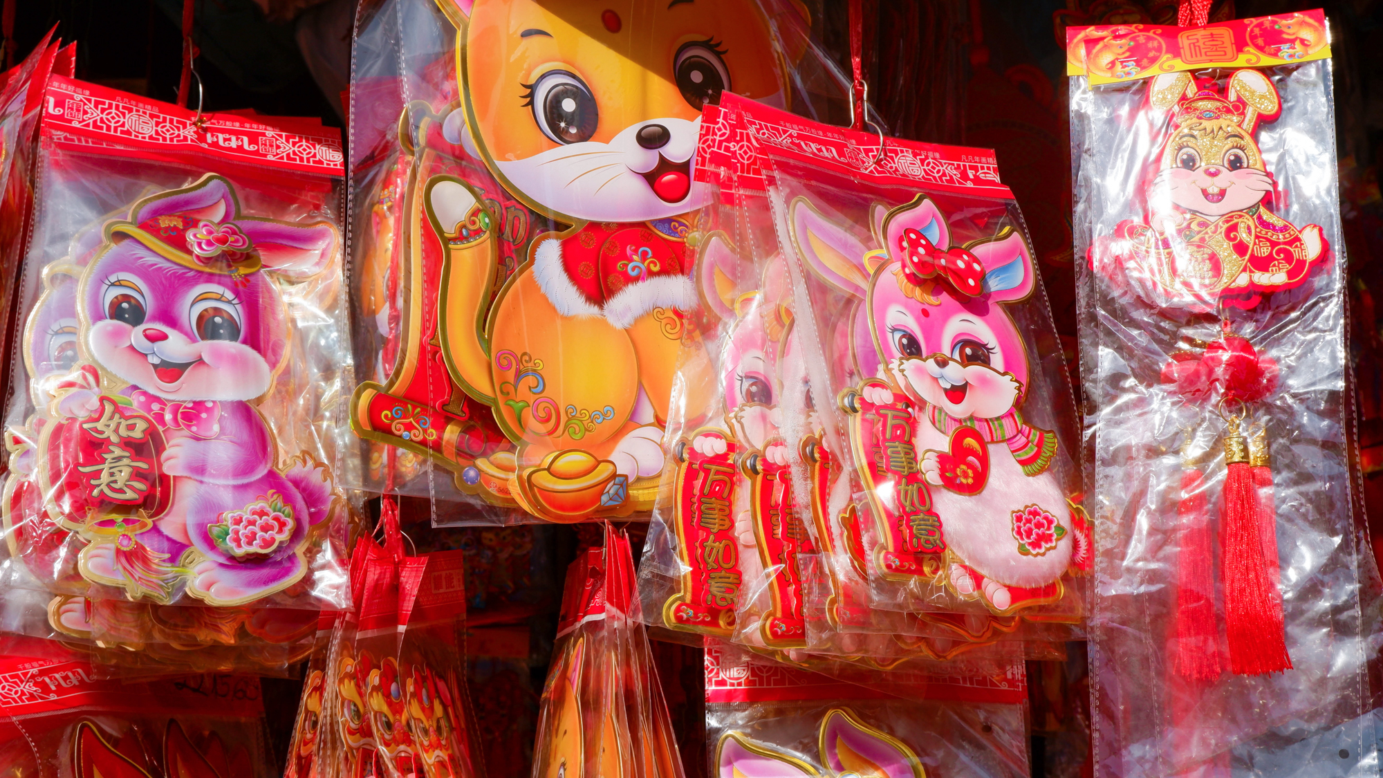 Độc đáo hình ảnh con thỏ trong chợ Tết người Hoa ở TP.HCM  - Ảnh 6.