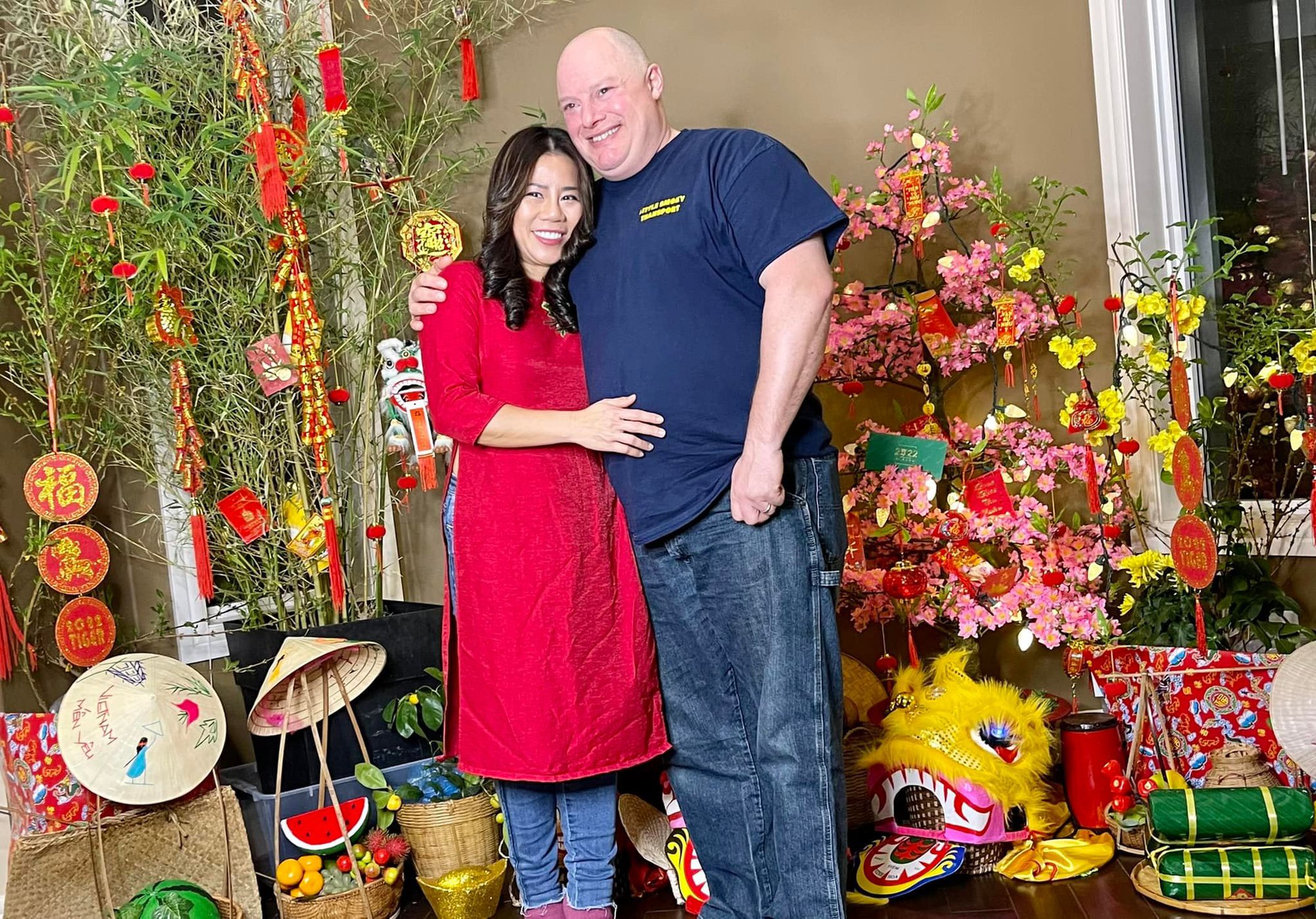 Cưới chồng Canada, vợ Việt mang cả Tết Nguyên đán sang xứ người, trang trí nhà trước cả tháng - Ảnh 5.