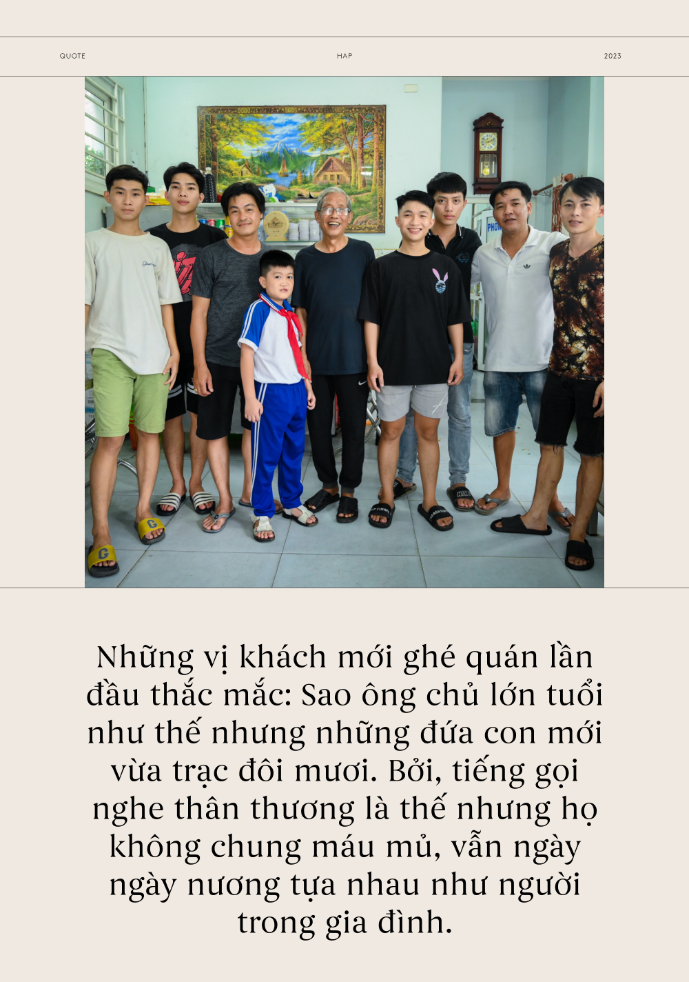Ông chủ quán bún bò gần 20 năm nuôi hàng chục sinh viên ăn học: &quot;Tôi không có vợ con nên tự do. Tôi muốn giúp ai thì giúp!&quot; - Ảnh 1.
