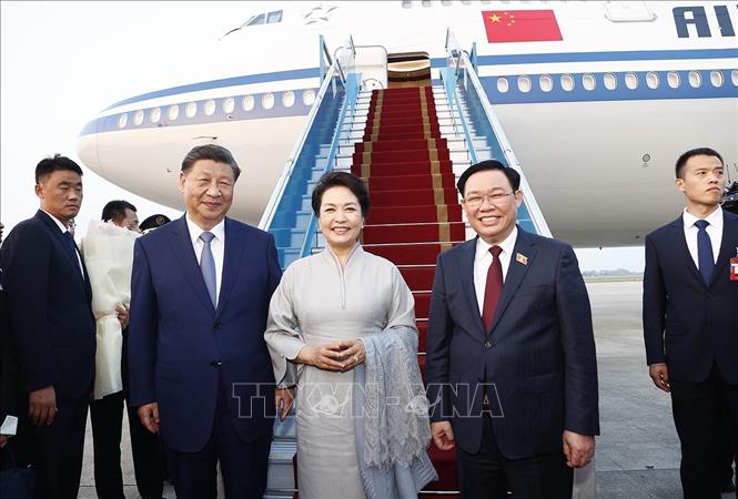 Tổng Bí thư, Chủ tịch nước Trung Quốc Tập Cận Bình kết thúc tốt đẹp chuyến thăm cấp Nhà nước tới Việt Nam- Ảnh 5.