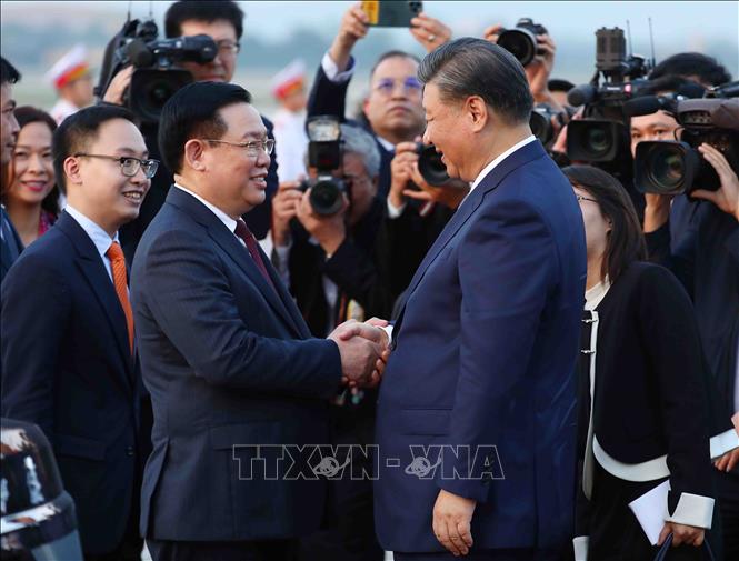 Tổng Bí thư, Chủ tịch nước Trung Quốc Tập Cận Bình kết thúc tốt đẹp chuyến thăm cấp Nhà nước tới Việt Nam- Ảnh 2.