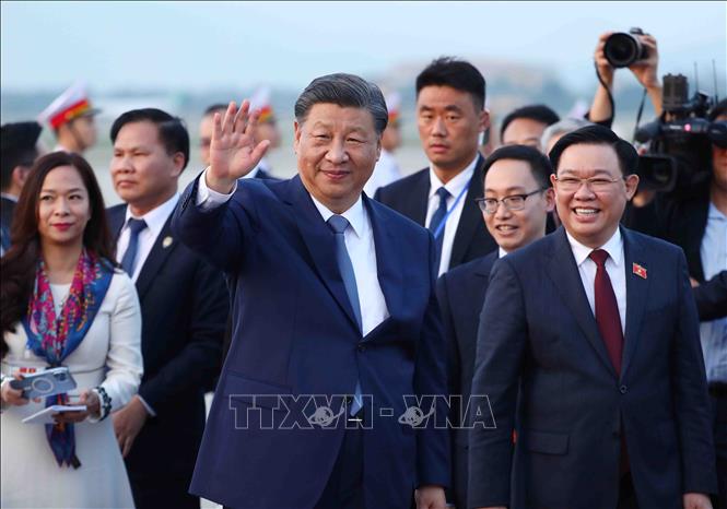 Tổng Bí thư, Chủ tịch nước Trung Quốc Tập Cận Bình kết thúc tốt đẹp chuyến thăm cấp Nhà nước tới Việt Nam- Ảnh 3.
