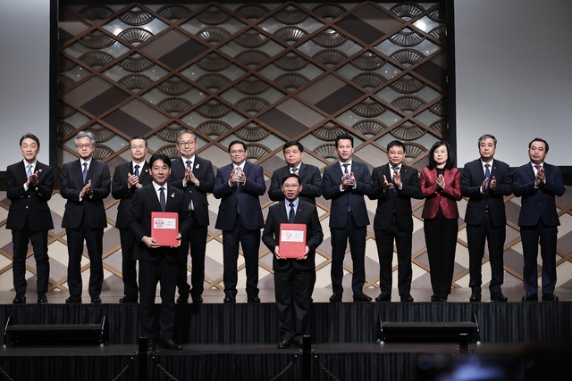 Các đối tác Việt Nam - Nhật Bản trao 30 văn kiện hợp tác- Ảnh 3.