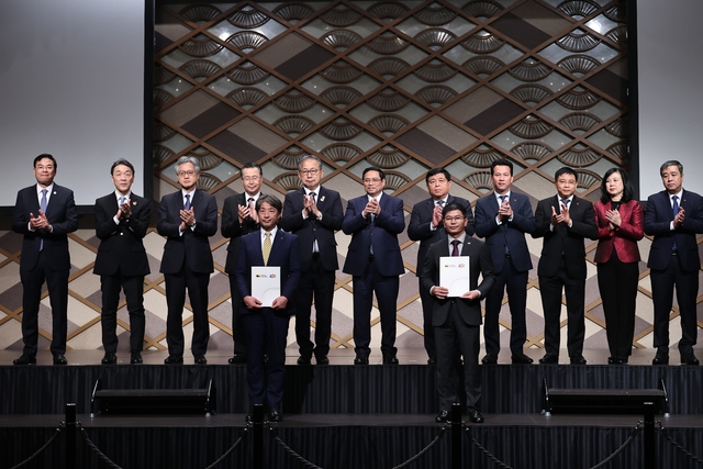 Các đối tác Việt Nam - Nhật Bản trao 30 văn kiện hợp tác- Ảnh 9.