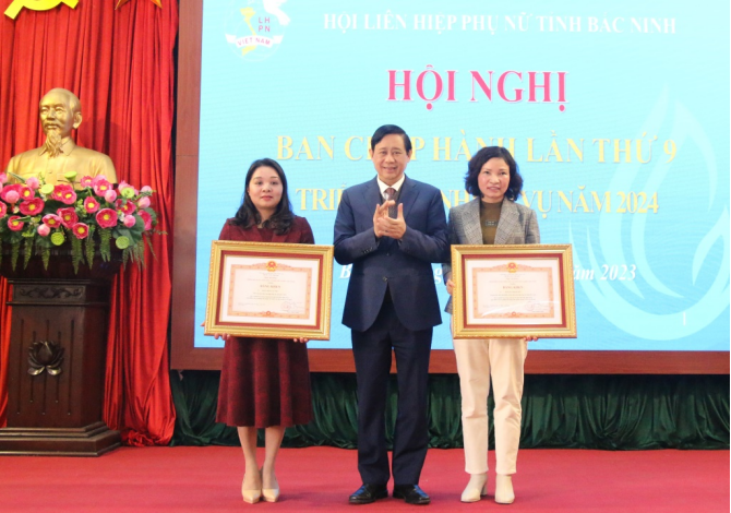 Hội LHPN tỉnh Bắc Ninh triển khai nhiệm vụ công tác năm 2024- Ảnh 2.
