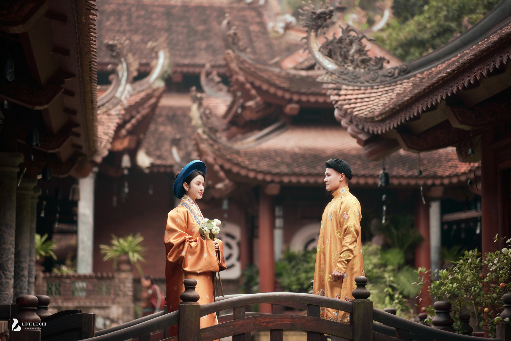 Nơi Quang Hải - Chu Thanh Huyền chụp ảnh cưới: nằm ẩn dật trên đồi thông, cách Hà Nội hơn 1 giờ lái xe- Ảnh 1.
