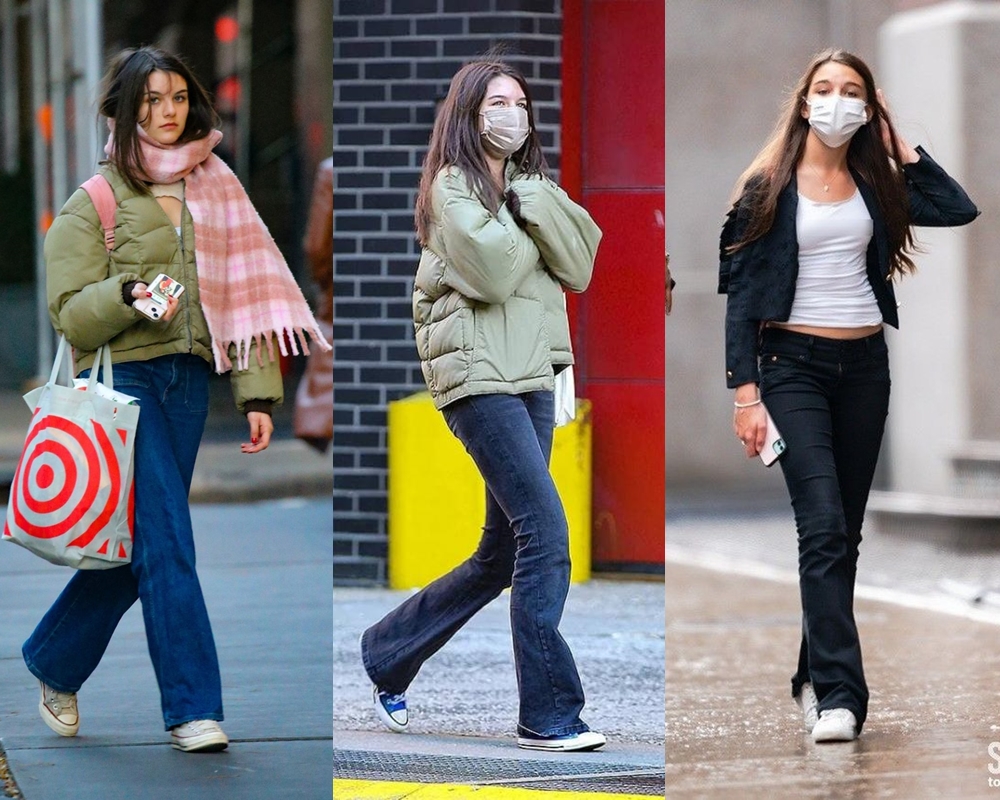 Looking at Suri's street style photos, netizens are not shocked that the new visual is strange!  - Photo 5.