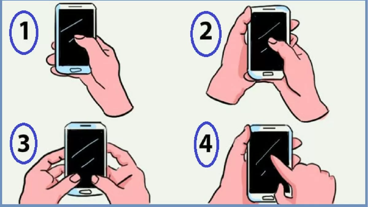 Trắc nghiệm tính cách: Cách bạn cầm điện thoại nói lên tính cách khác biệt gì ở bạn? - Ảnh 1.