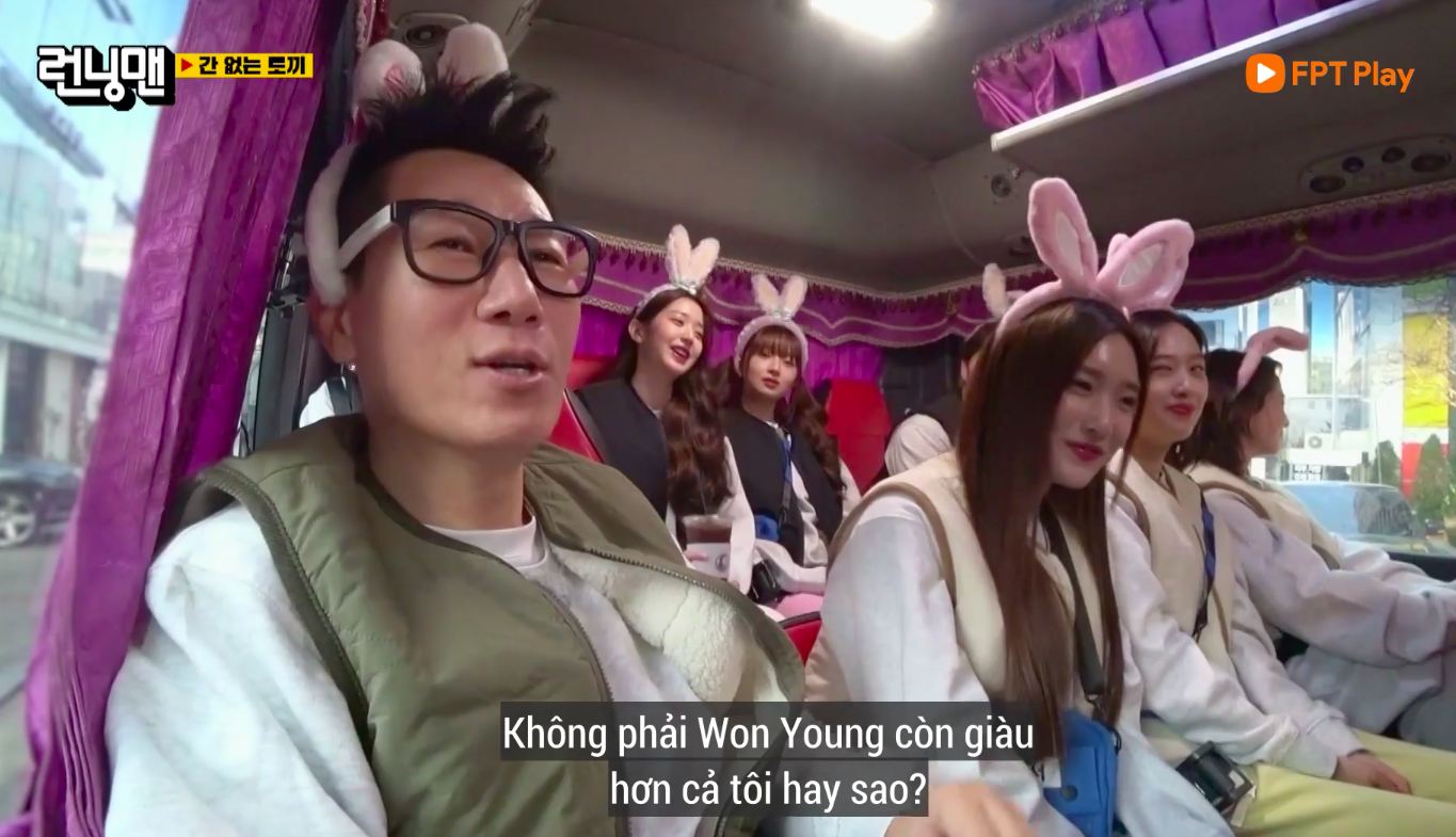 Jang Wonyoung nói gì khi bị tiền bối Running Man hỏi về độ giàu có? - Ảnh 1.