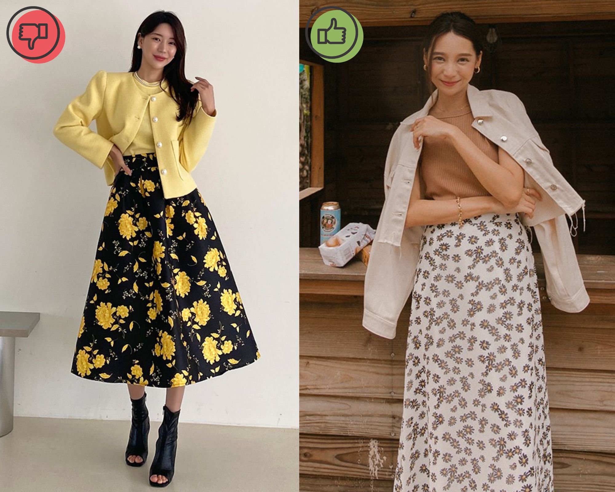 Mua Chân Váy Hoa Nhí Vintage Hai Lớp. Chân Váy Ngắn Phong Cách Hàn Quốc  Chất Vải Voan Nhật | Tiki