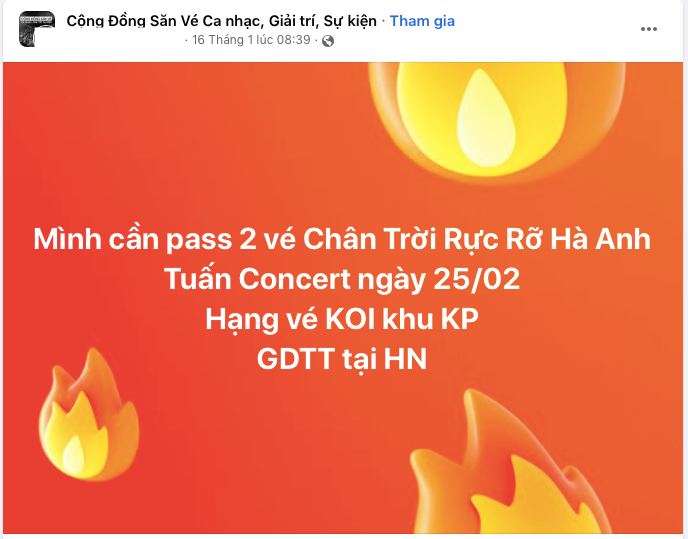 Hà Anh Tuấn có bài đăng đáng chú ý giữa lúc MXH xôn xao vé concert Chân Trời Rực Rỡ liên tục bị sang nhượng   - Ảnh 4.