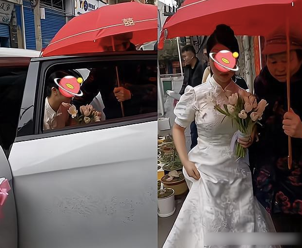 Trong ngày cưới, gia đình chú rể sầm mặt vì tình cũ cô dâu mang băng rôn với khẩu hiệu kỳ cục đến gây sự - Ảnh 3.