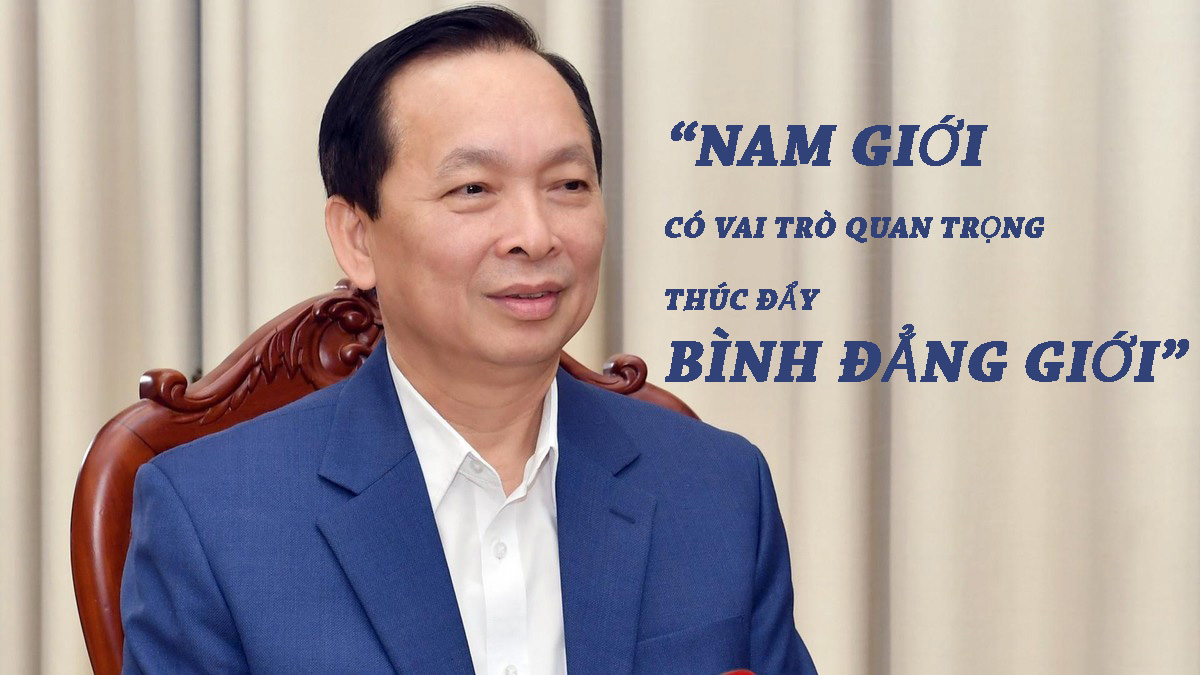 Phó Thống đốc Đào Minh Tú: "Trách nhiệm, vai trò của nam giới trong bình đẳng giới rất quan trọng"