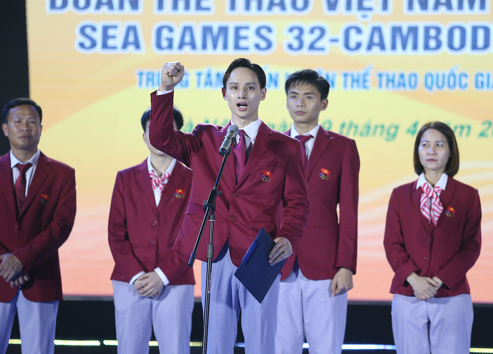 Đoàn thể thao Việt Nam xuất quân dự SEA Games 32 - Ảnh 4.