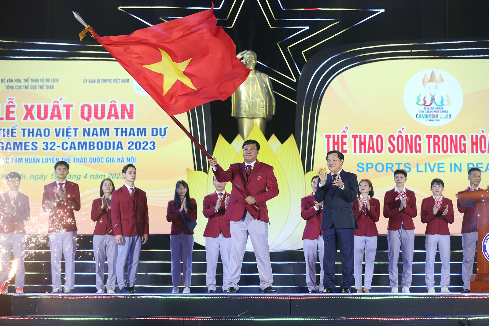 Đoàn thể thao Việt Nam xuất quân dự SEA Games 32 - Ảnh 6.
