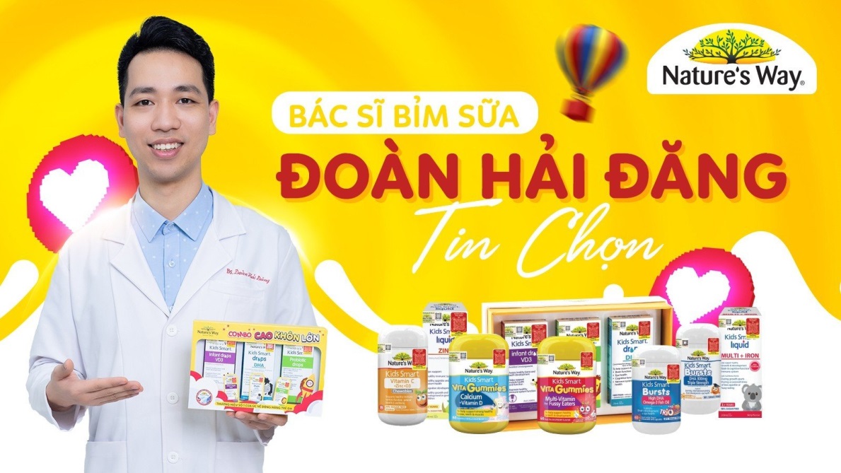 Nature's Way - Thương hiệu danh tiếng dành cho trẻ nhỏ được bác sĩ Đoàn Hải Đăng tin dùng - Ảnh 1.