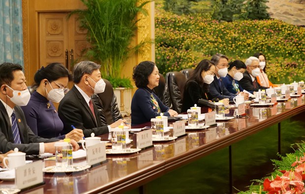 Đoàn Đại biểu Đảng Cộng sản Việt Nam thăm và làm việc tại Trung Quốc - Ảnh 1.