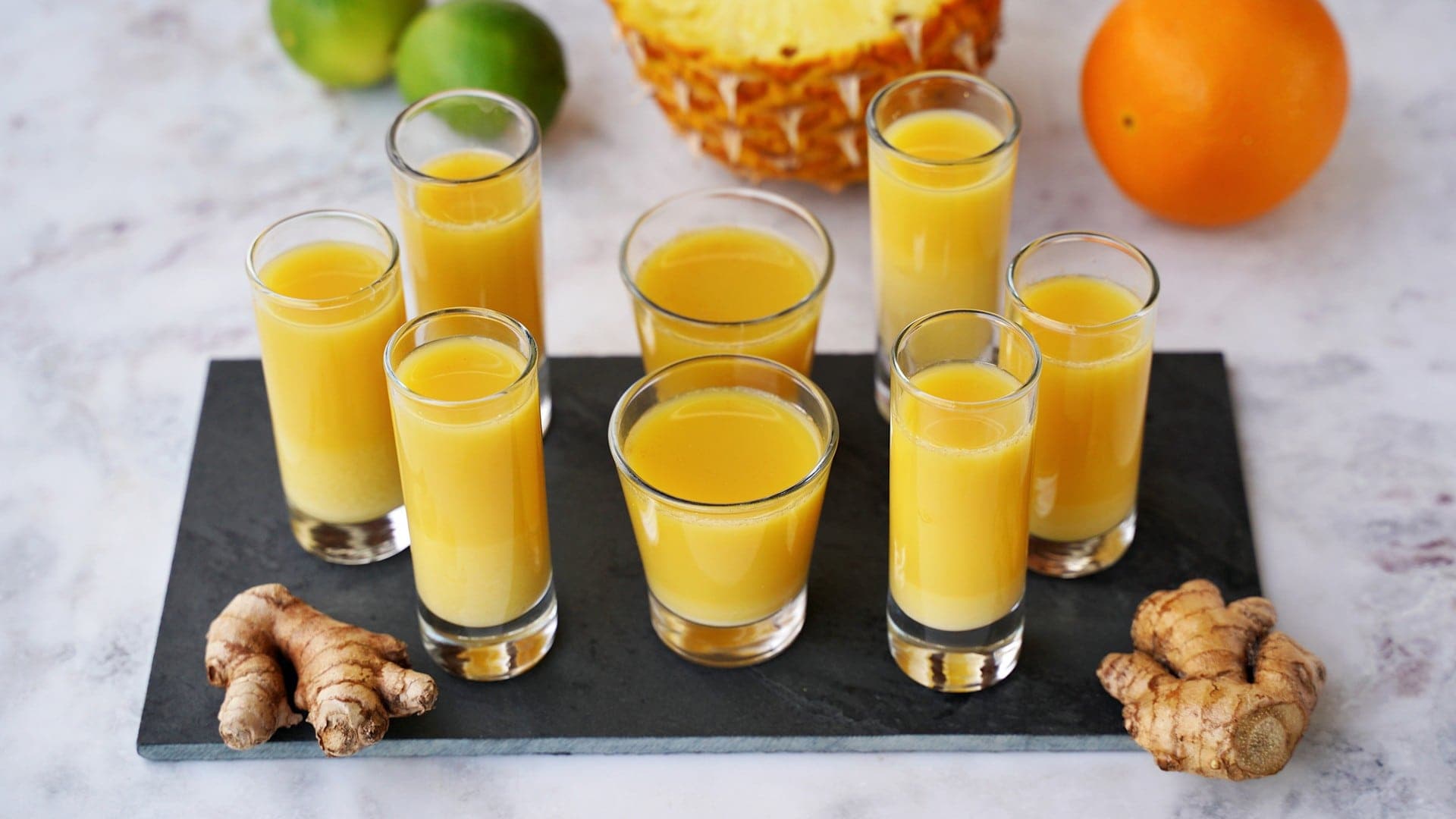 Ginger shot (Nước ép gừng): Thức uống giúp tăng cường đề kháng