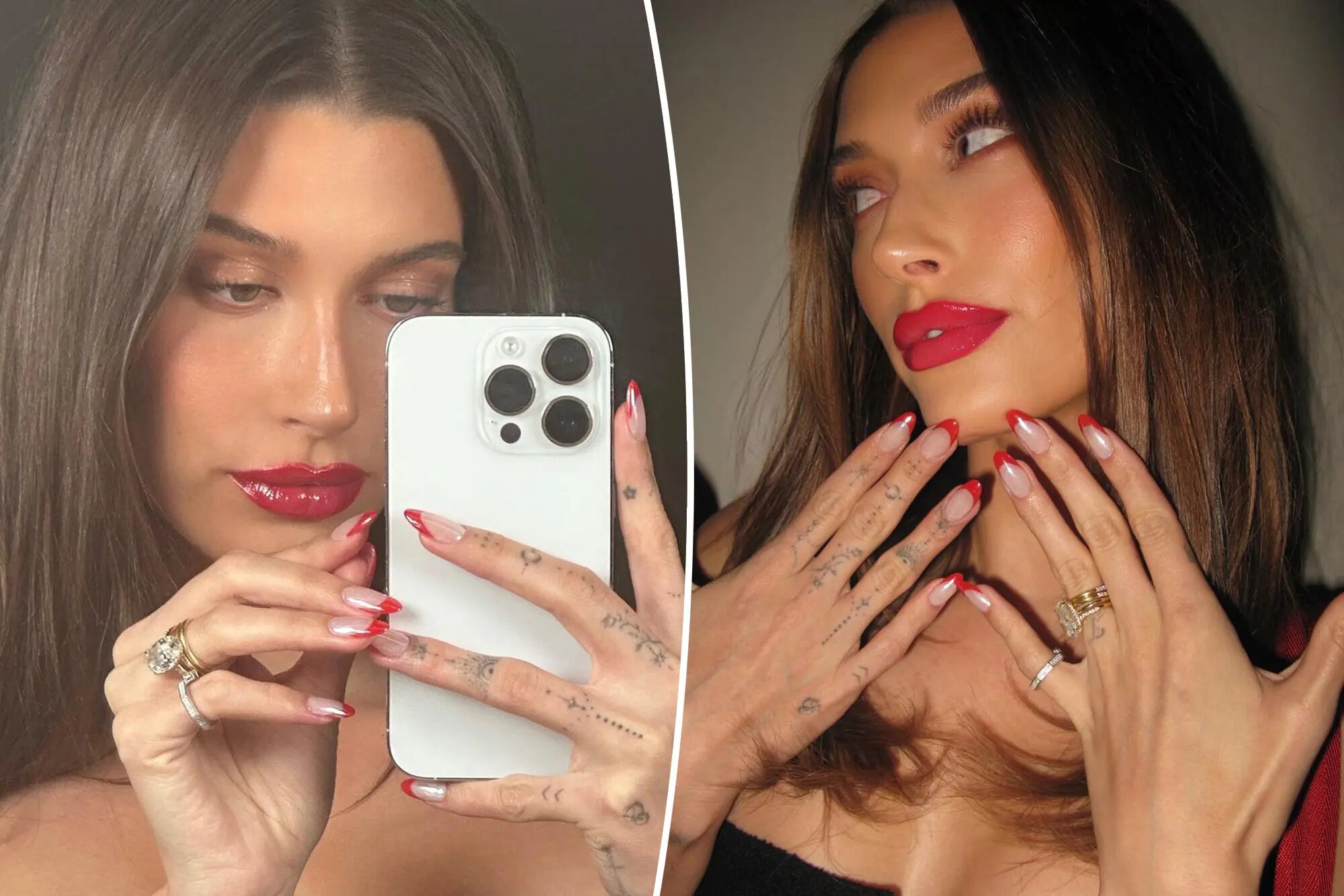 Hailey Bieber dù bị ghét vẫn khiến người ta chạy theo 5 trend nail do cô  lăng xê