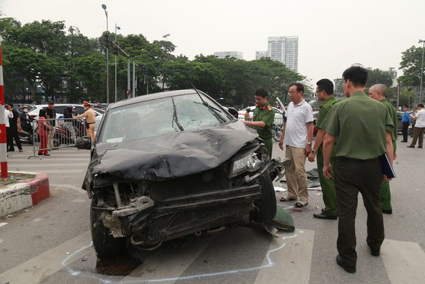 Vụ &quot;xe điên&quot; tông hàng loạt xe máy ở Hà Nội: Tài xế có thể đối diện hình phạt nào? - Ảnh 1.