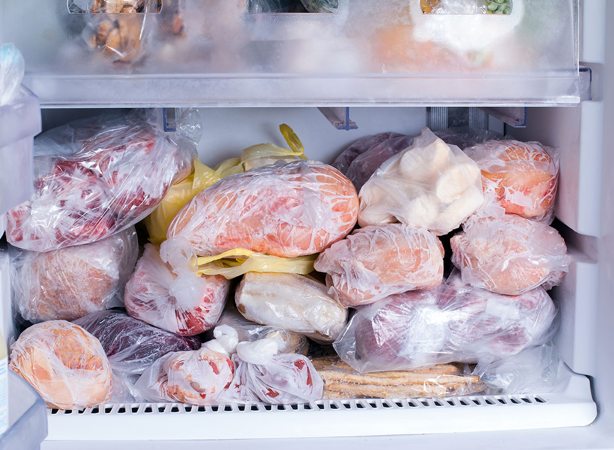 những sia lầm khi bảo quản thực phẩm trong tủ đông