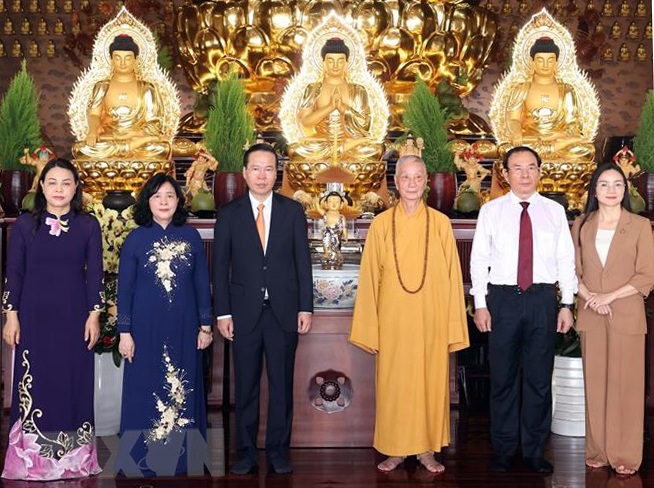 Giáo hội Phật giáo Việt Nam có nhiều đóng góp trong &quot;Hộ quốc, an dân&quot; - Ảnh 1.