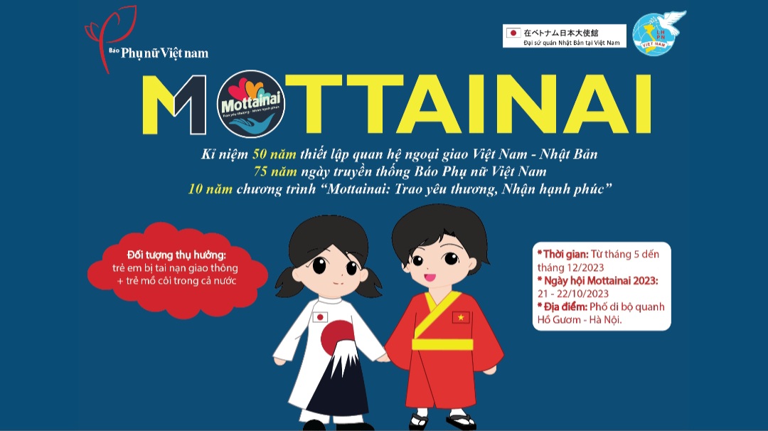 Báo PNVN chính thức phát động Chương trình Mottainai “Trao yêu thương - Nhận hạnh phúc” mùa thứ 10 - năm 2023  - Ảnh 2.