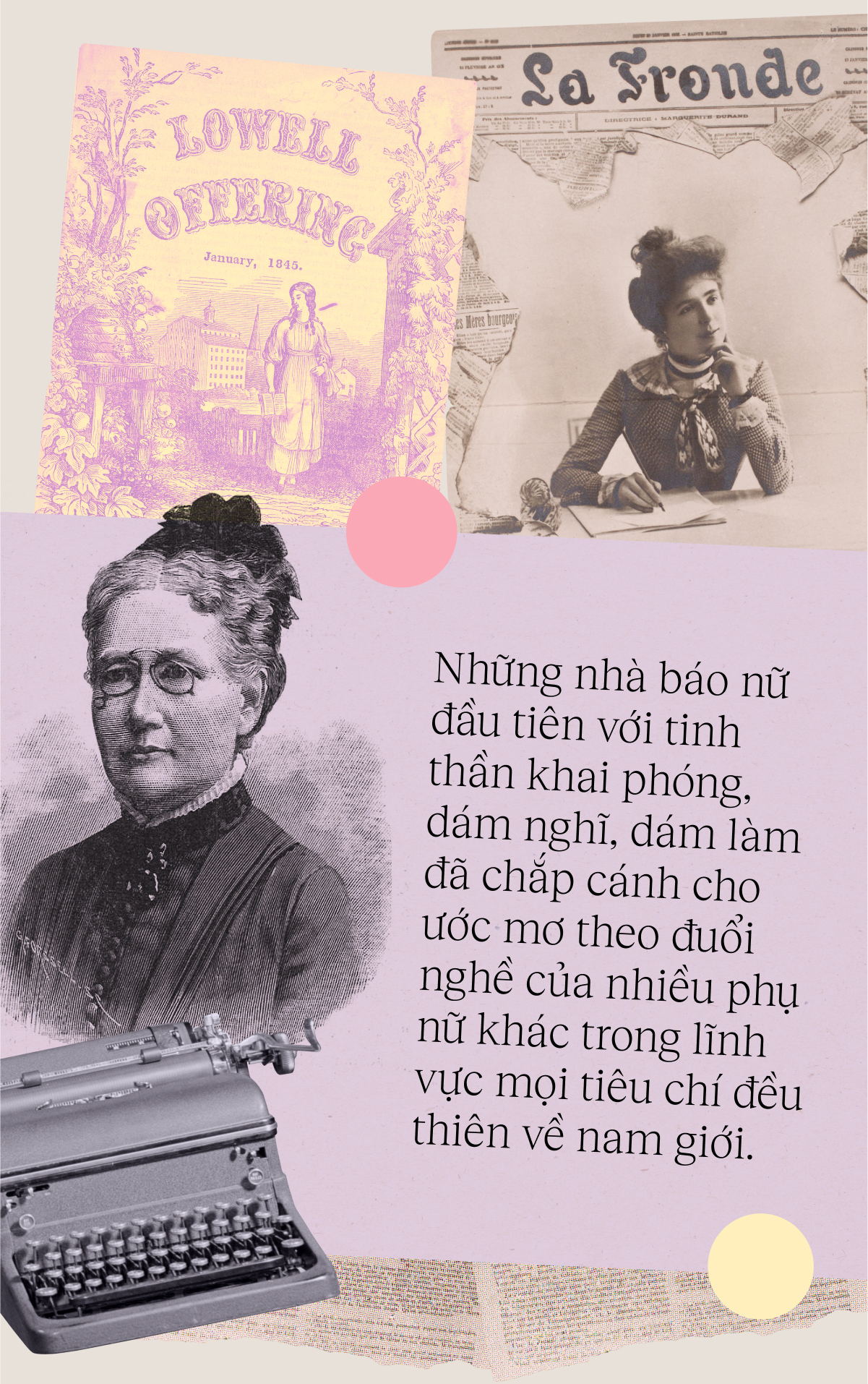 Phụ nữ làm báo và báo cho phụ nữ: Khi tính nữ đưa thế giới trở nên cân bằng - Ảnh 4.