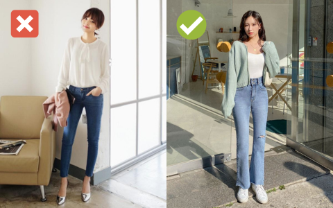 4 kiểu quần jeans chống chỉ định cho nàng thấp be  - Ảnh 1.