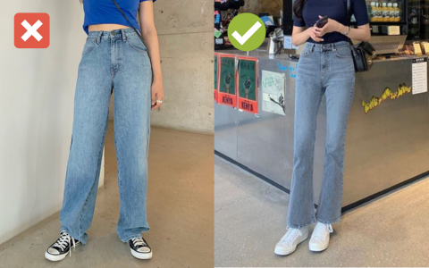 4 kiểu quần jeans chống chỉ định cho nàng thấp be  - Ảnh 4.
