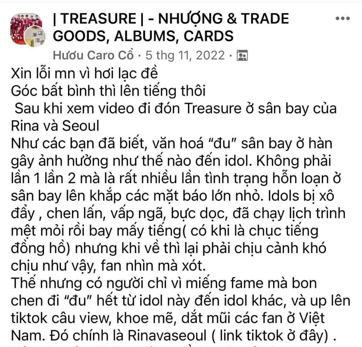 Fan Hanbin (TEMPEST) tố Hot TikToker Việt Nam 