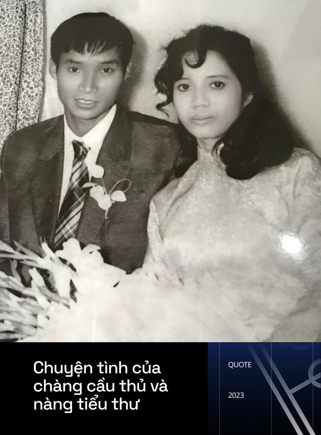 Chuyện tình của HLV Mai Đức Chung và vợ tiểu thư Hà thành, một lòng ủng hộ ước mơ World Cup của chồng - Ảnh 1.